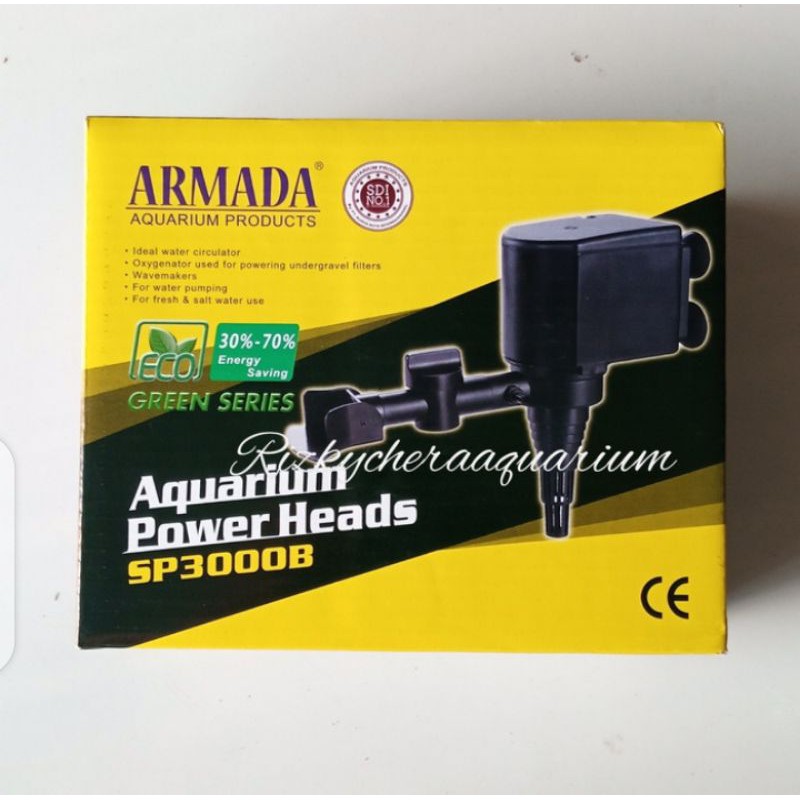 Aquarium Power Heads Armada SP3000B 22W Fmax 2300L/H Hmax 2m
