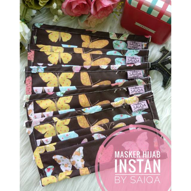 Masker Hijab Instan by SAiQA