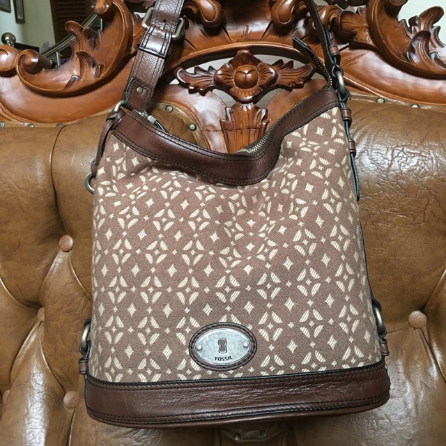 Fossil hobo pecan Large pre❤️