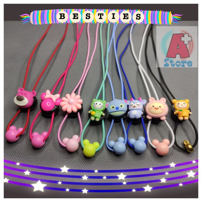 Strap Masker/Tali Masker Anak Funny 2in1 hijab non hijab tali