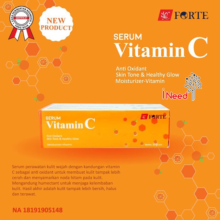 (INEED) ( KUNING ) SYB FORTE SERUM VIT C