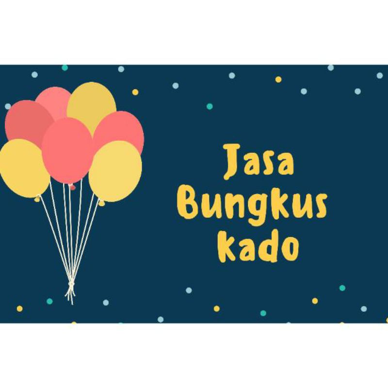 

Jasa bungkus kado/ kertas kado