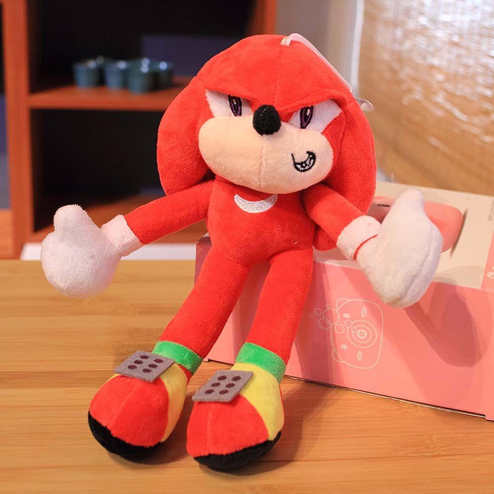 Lanfy Sonic the Hedgehog Kartun Anak Hadiah Peluche Boneka Hewan Boneka Lembut Stuffed Toys Mainan Mewah