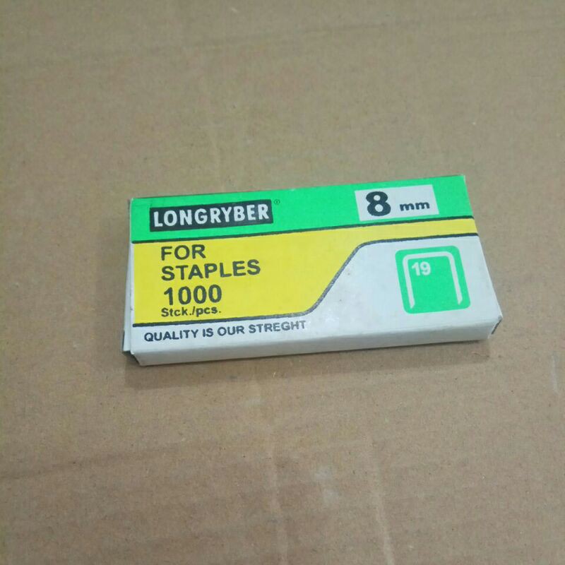 

isi Staples 8 mm tembak