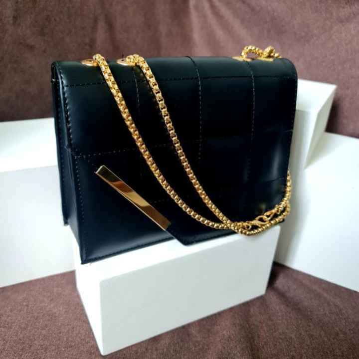 Tas Selempang HARUKA Sling Bag Wanita Gold Grace Plat Behel Viral Kekinian