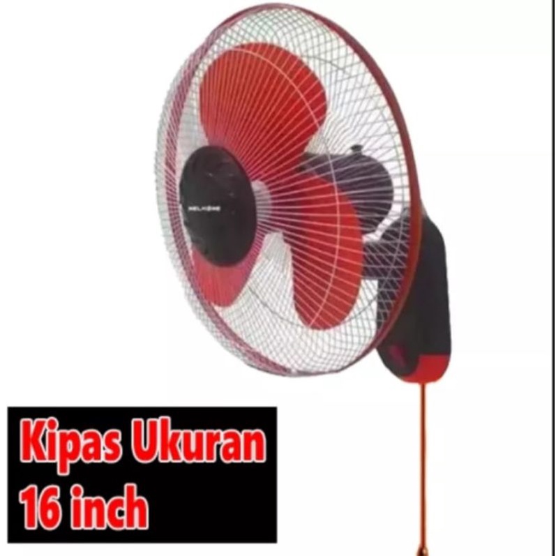 Kipas Angin Dinding / Wall Fan 16 inch WH - 1663 E Murah
