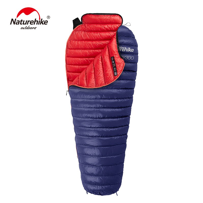 Sleeping Bag CW300 Naturehike NH18S300-D Sleeping Bag Camping Goose Down Sleeping Bag Bulu Angsa
