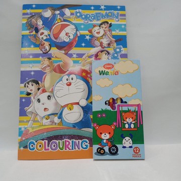 SPIDOL SET 12 WARNA - COLOR PCN PIRING CAT AIR