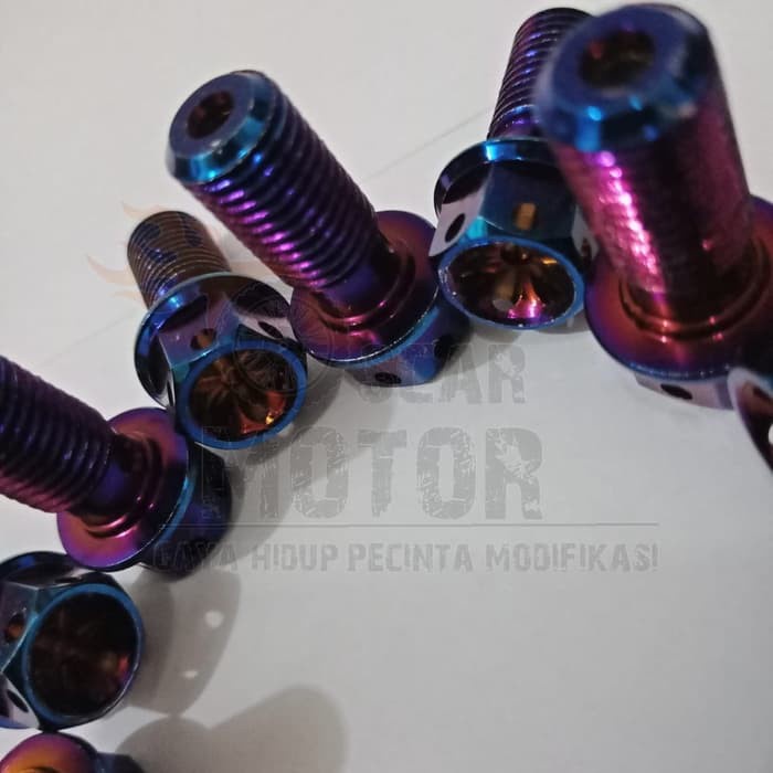 baut probolt kaliper selang rem depan &amp; belakang honda &amp; yamaha buat kaliper ktc tdr psi crg dll motor