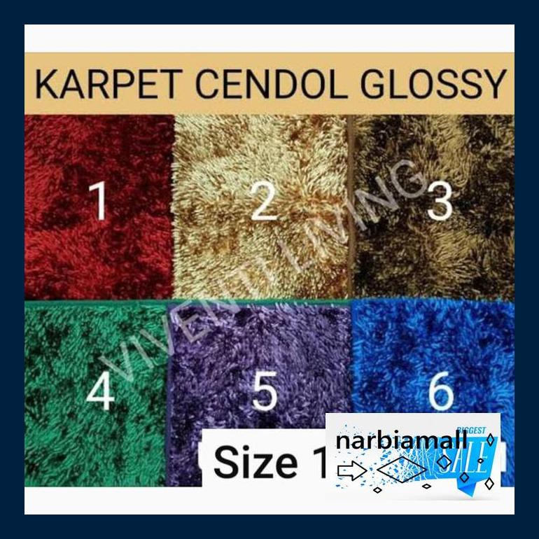 Ldekznar Karpet Cendol 150X200 Kilap / Glossy / Karpet Import Na4Rture3