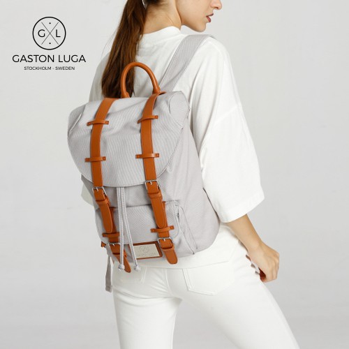 Gaston Luga Tas Punggung | Backpack Classic Grey Brown