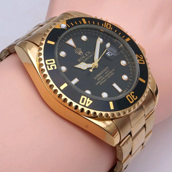 LARIS -  Jam Tangan Pria Rolex Submariner 6008 Rantai Gold