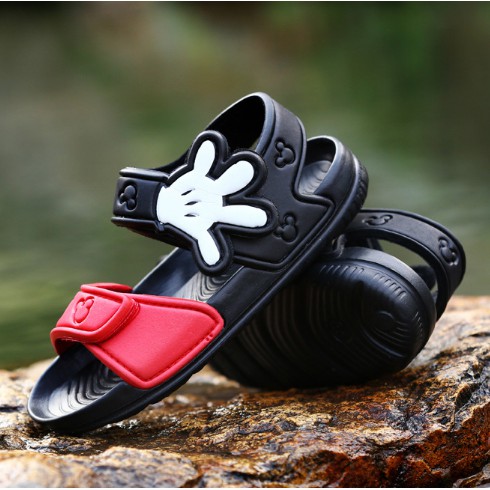 Sandal Gunung Anak Mickey / Sandal Ringan Anak Bermotif Mickey [ADA PANDUAN UKURAN]