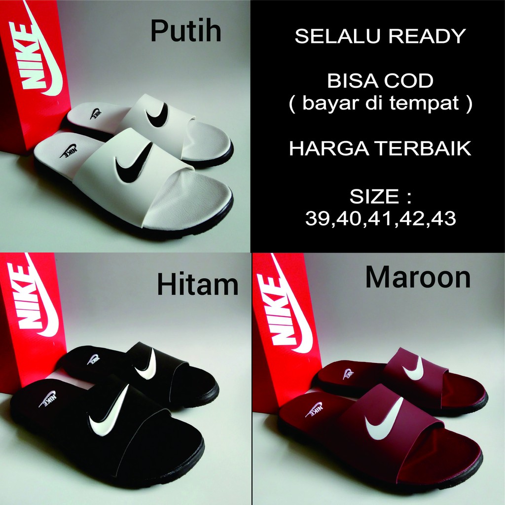 Sandal Pria Terbaru 2024 Selop N02 Simple dan Elegan
