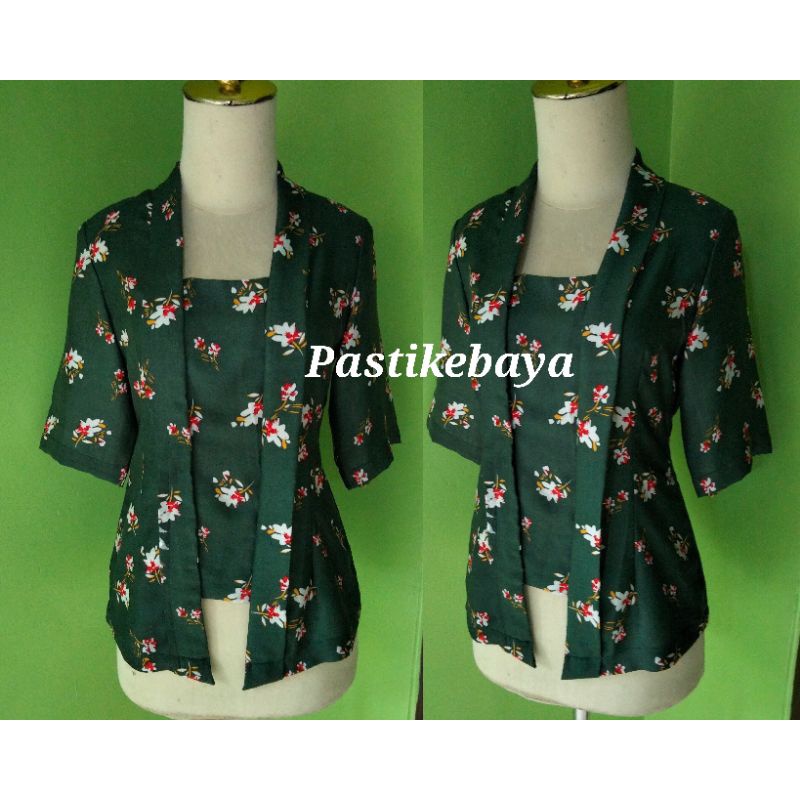 Kebaya Kutubaru bunga