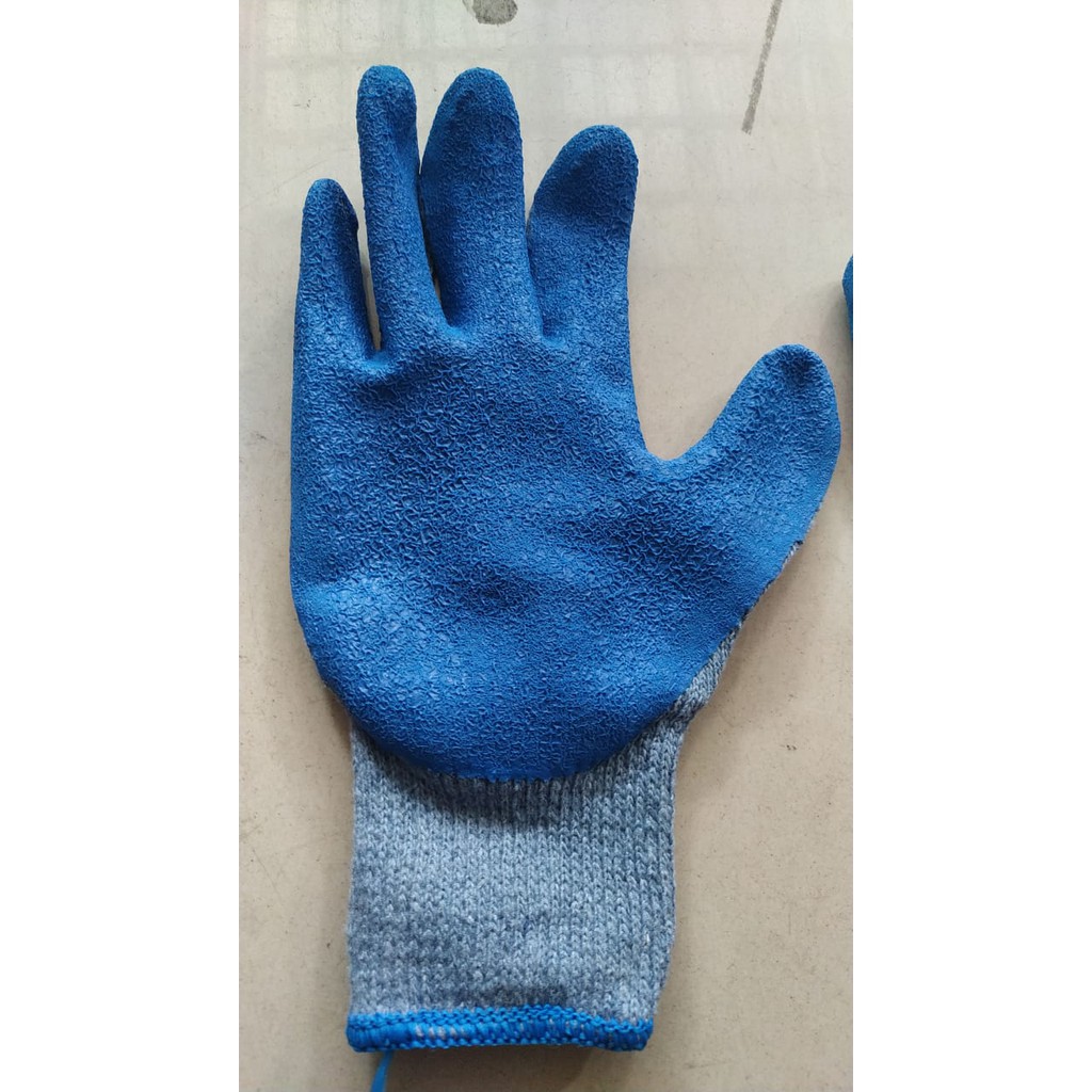 Sarung tangan anti gores dan cutter / Sarung tangan kerja Gloves/Sarung Tangan Keamanan Anti Setrum Telapak Karet Gores Cutter kaca