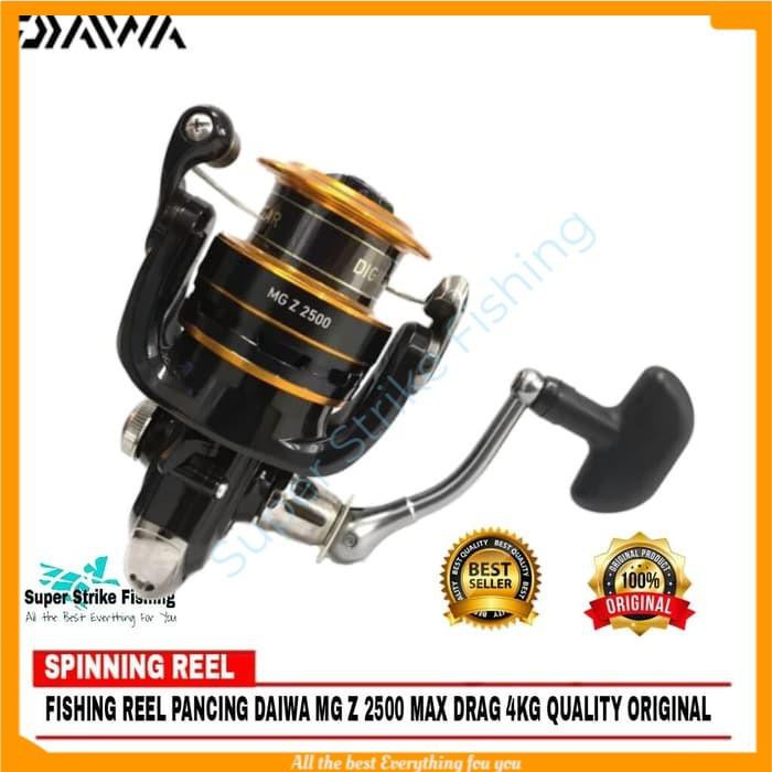 alat pancing mantul habis REEL PANCING DAIWA MG Z 2500 / MGZ 2500 5 BB [ REEL SPINNING KOLAM ]