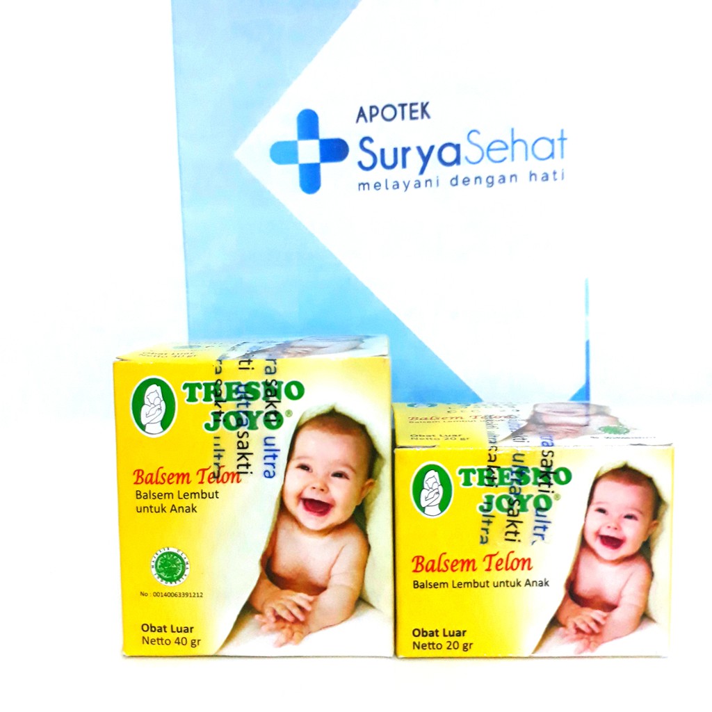 Tresno Joyo Balsem Telon 20gr/ 40 gr - Balsem Bayi