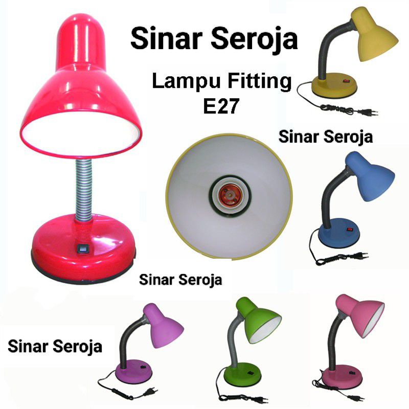 Lampu baca/Lampu belajar/lampu meja belajar/lampu baca corong hakamitsu