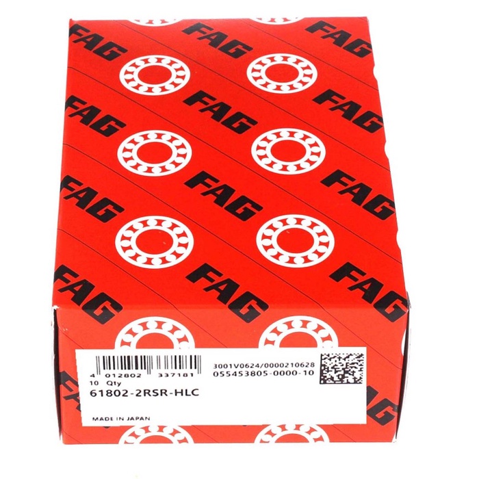 BALL BEARING 61802 2RS / 6802 2RS FAG ORIGINAL