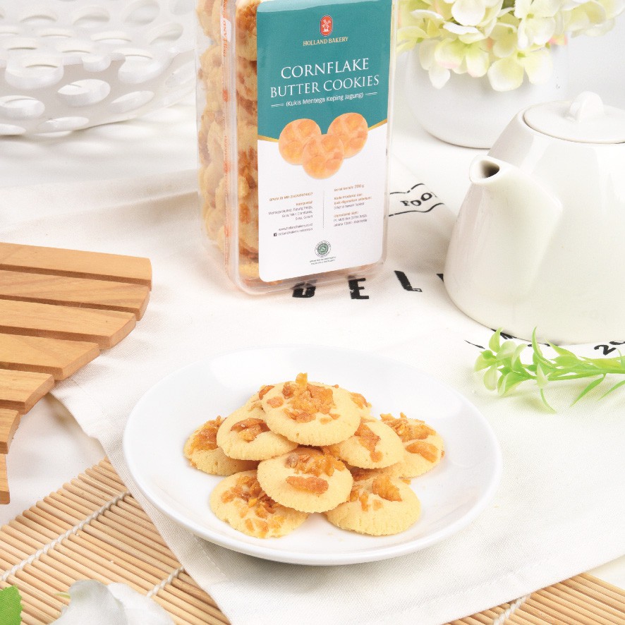 

Holland Bakery - Cornflakes Butter Cookies Segi 4