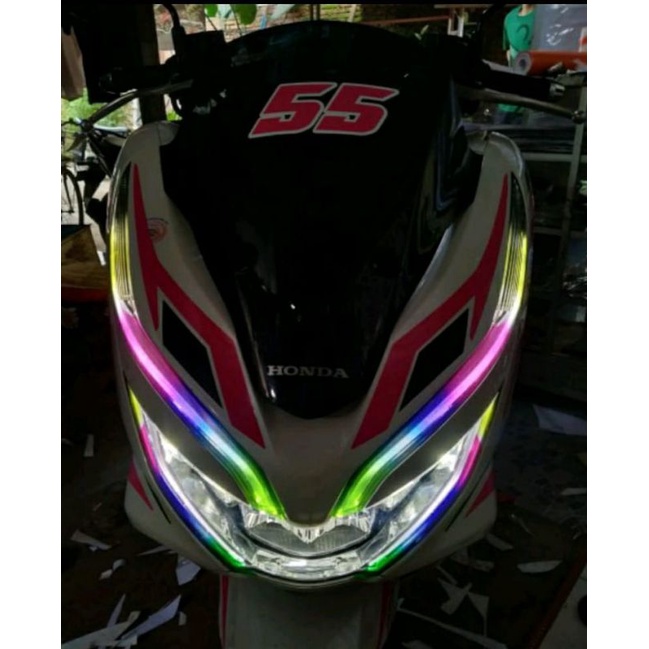 Stiker Alis Atas Bawah PCX RGB / Stiker Alis atas bawah PCX 150 RGB