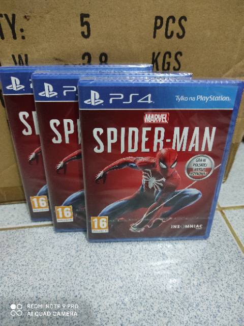 PS4 MARVEL SPIDERMAN