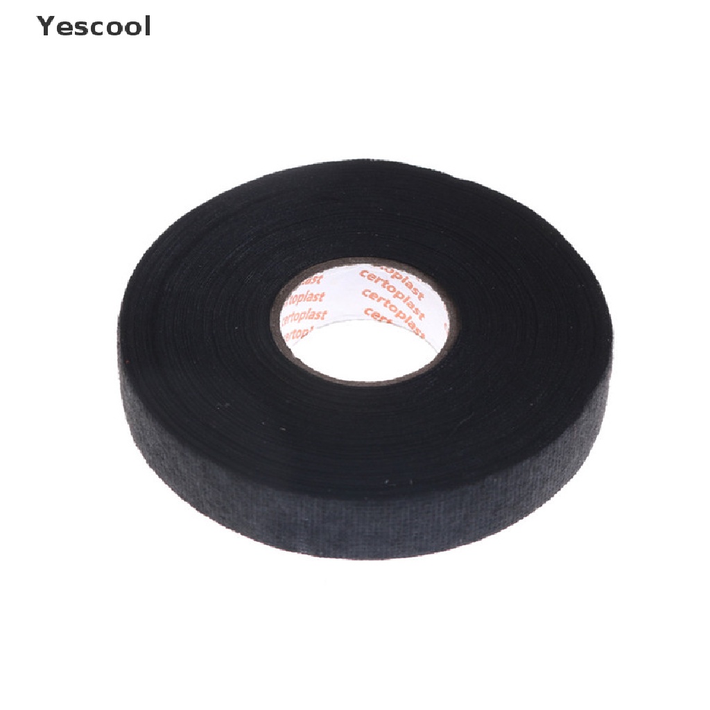 Yescool Tape Kain Perekat 19mm X 25M Untuk Kabel Mesin Tenun