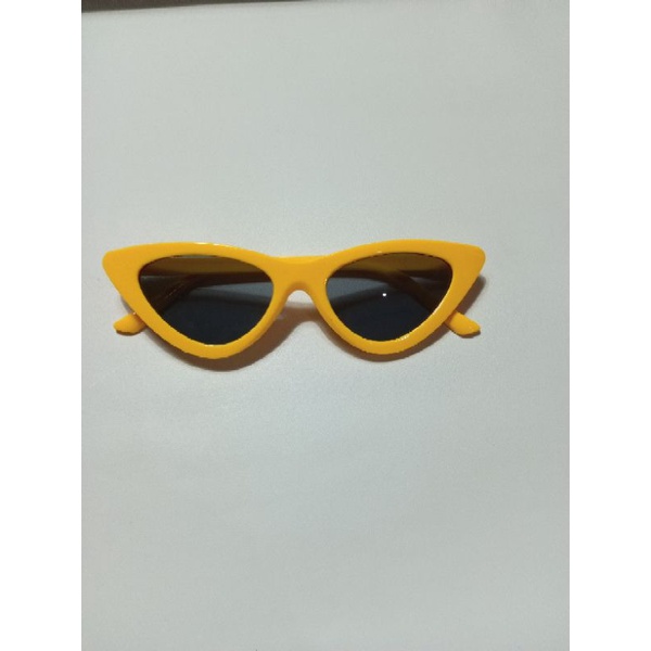 kacamata korean fashion kacamata vintage cat eye sunglasses kacamata segitiga triangle wanita pria