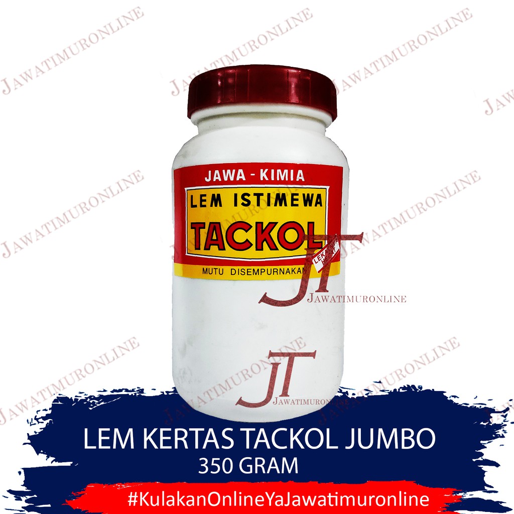 Lem Kertas Tackol Jumbo - Lem Tackol Jumbo