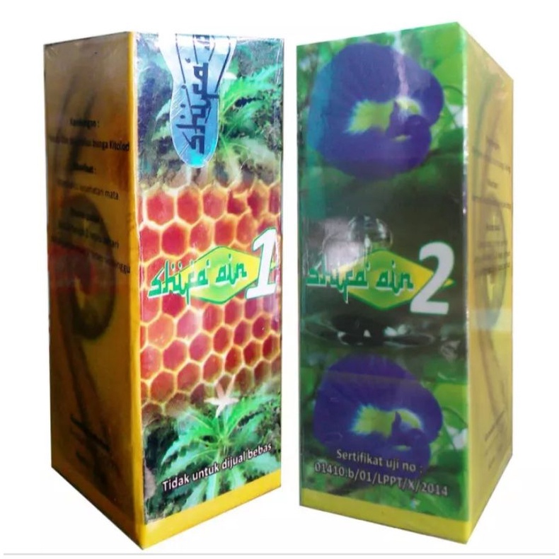 herba tetes mata paket syifa aini 1 dan 2 original