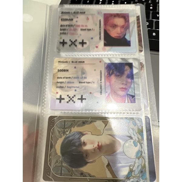 pc yeonjun soobin blue hour ID ver vr official + tcc:freeze soobin os