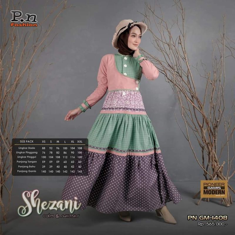PN FASHION TERBARU SHEZANI PN GM-1408