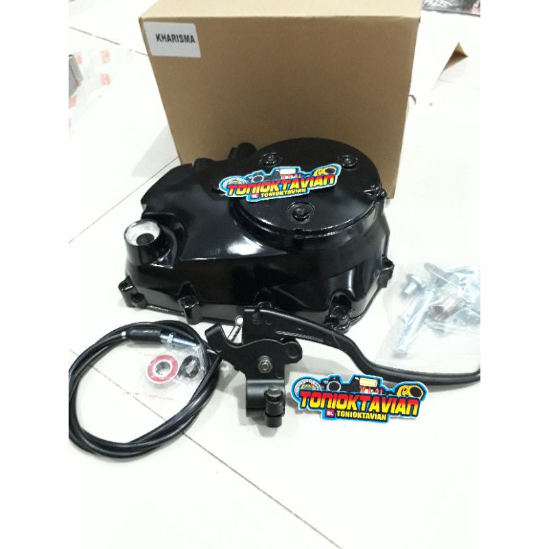 Blok box kopling box kopling motor kharisma supra 125 karisma supra old blok bak mesin kopling motor