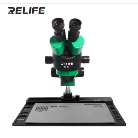 Alas Microscope Almunium aloy RELIFE RL-004T Original