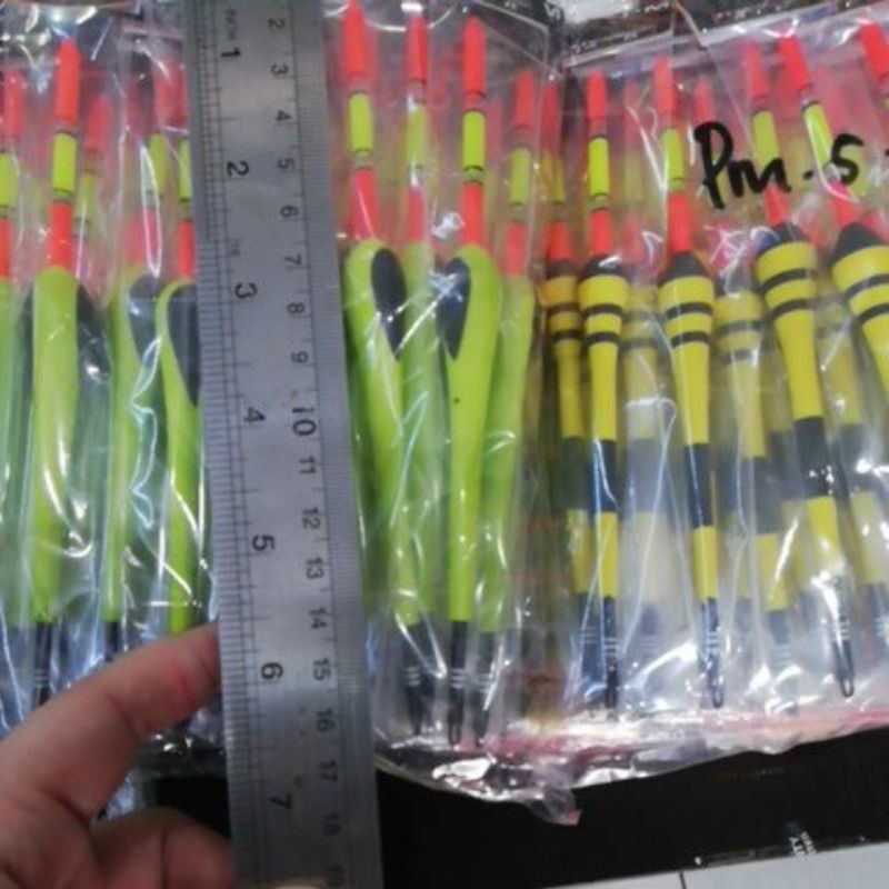 pelampung pancing kumbul bisa masuk starlite busa panjang isi 1 buah / 1pcs warna bebas