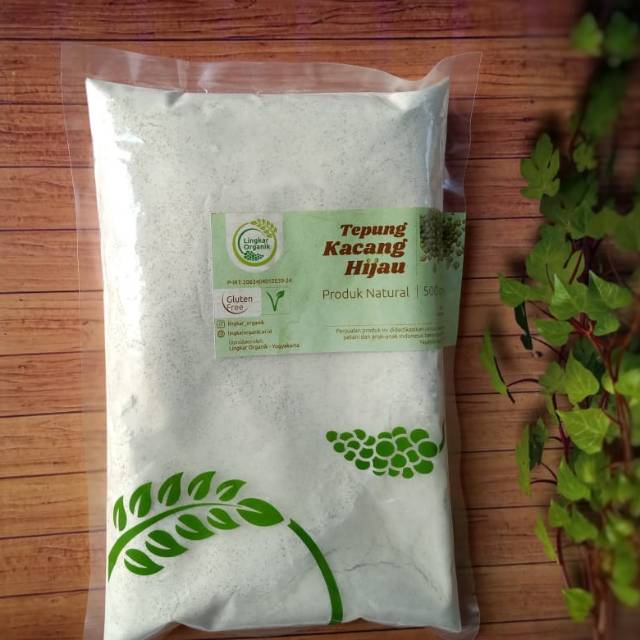 

Tepung kacang hijau Lingkar Organik 500gr