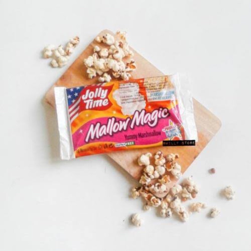 

POPCORN JOLLY TIME MALLOW MAGIC YUMMY MARSHMELLOW 125gr