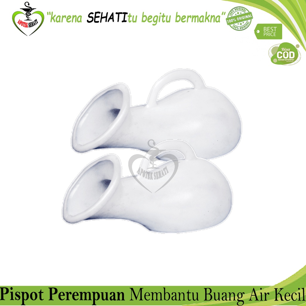 PISPOT PEREMPUAN / Alat Bantu BAK Pasien Atau Lansia