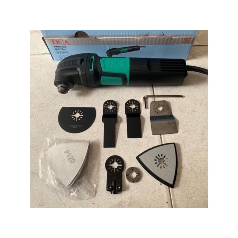 DCA AMD 320 MESIN MULTI CUTTER OSKILASI / MULTI TOOL AMD320