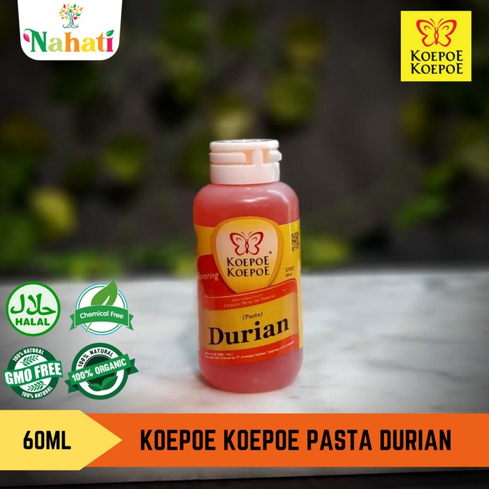 

Koepoe Koepoe Perisa Makanan Rasa Durian 60ml - Kupu Kupu