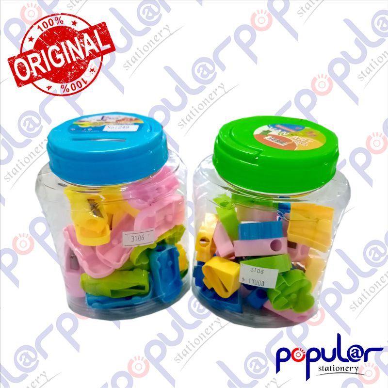 

Rautan Pensil Toples isi 24 Pcs