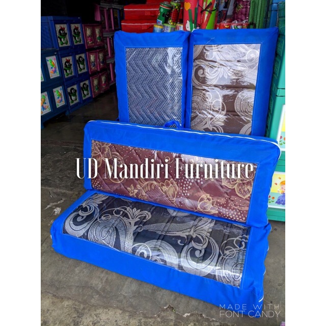 Kasur Busa Lipat Excell 120x200cm FREE Travel Bag Plastik
