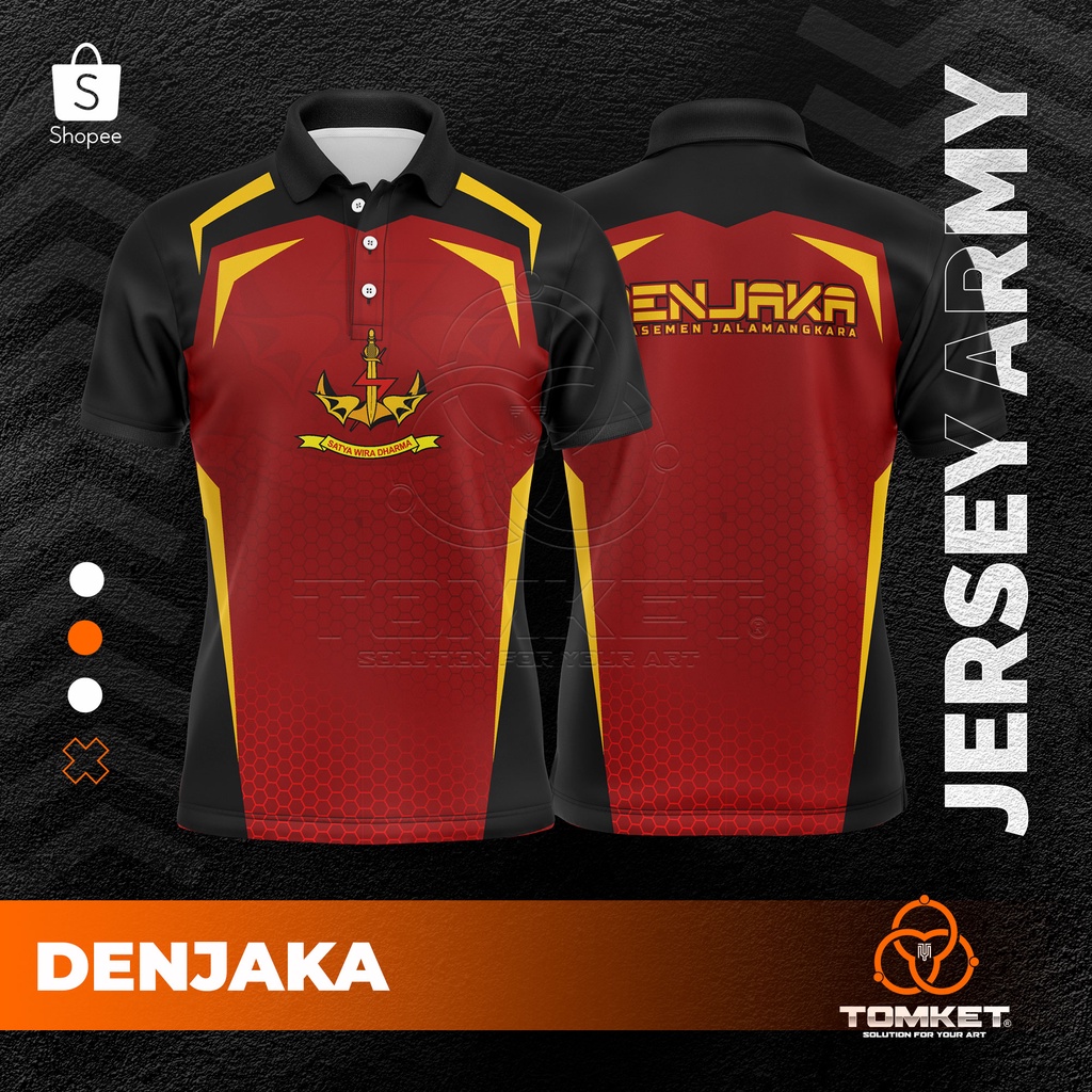 Baju Jersey Full Printing DENJAKA-8
