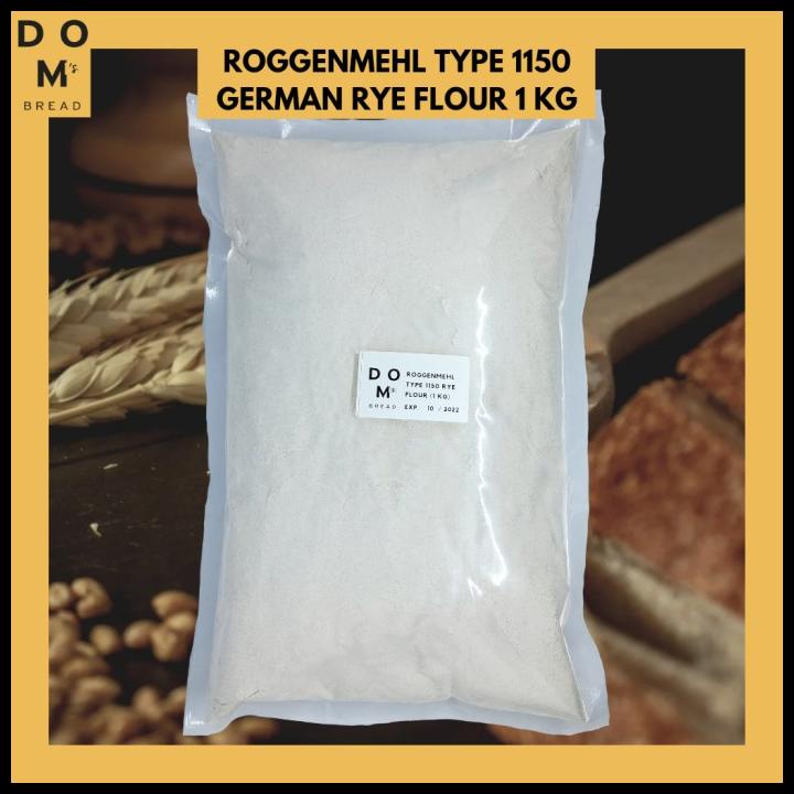 

Rye Flour Asal Jerman Untuk Sourdough (Murni Tepung Non-Premix) 1Kg
