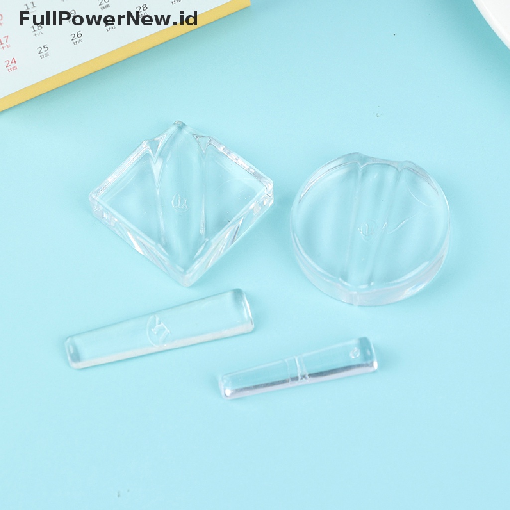 (Full) 1pc Cetakan Kuku Palsu Bahan Metal Untuk Nail Art