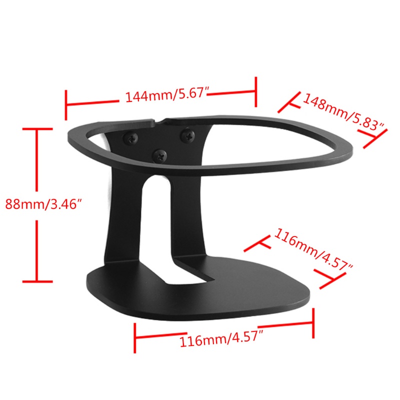 Stand Holder Bracket Dinding Bahan Aluminum Alloy Untuk Speaker Sonos One Sl / Play: 1