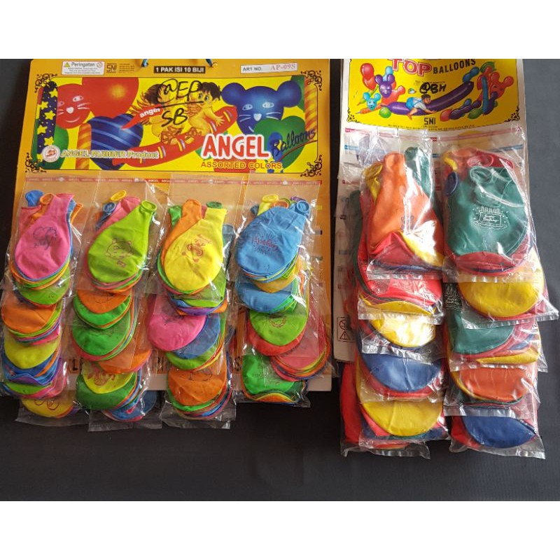 Balon Ulang Tahun / Balon Angel AP09s / Balon Top KKL