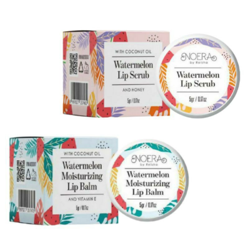 [BPOM] Noera Watermelon Lip Balm dan Lip Scrub
