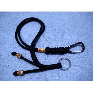 Tali dompet prusik etnik with half knot